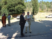 Il prof Sodi con il prof Bert Treffers