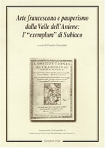 Arte Francescana e Pauperismo- Copertina Volume